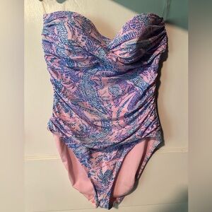 Lilly Pulitzer Coastal Blue Maybe Gator Flamenco Swimsuit (14)
